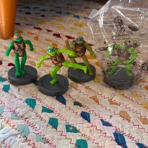 Burger King Teenage Mutant Ninja Turtles Action Figure Set